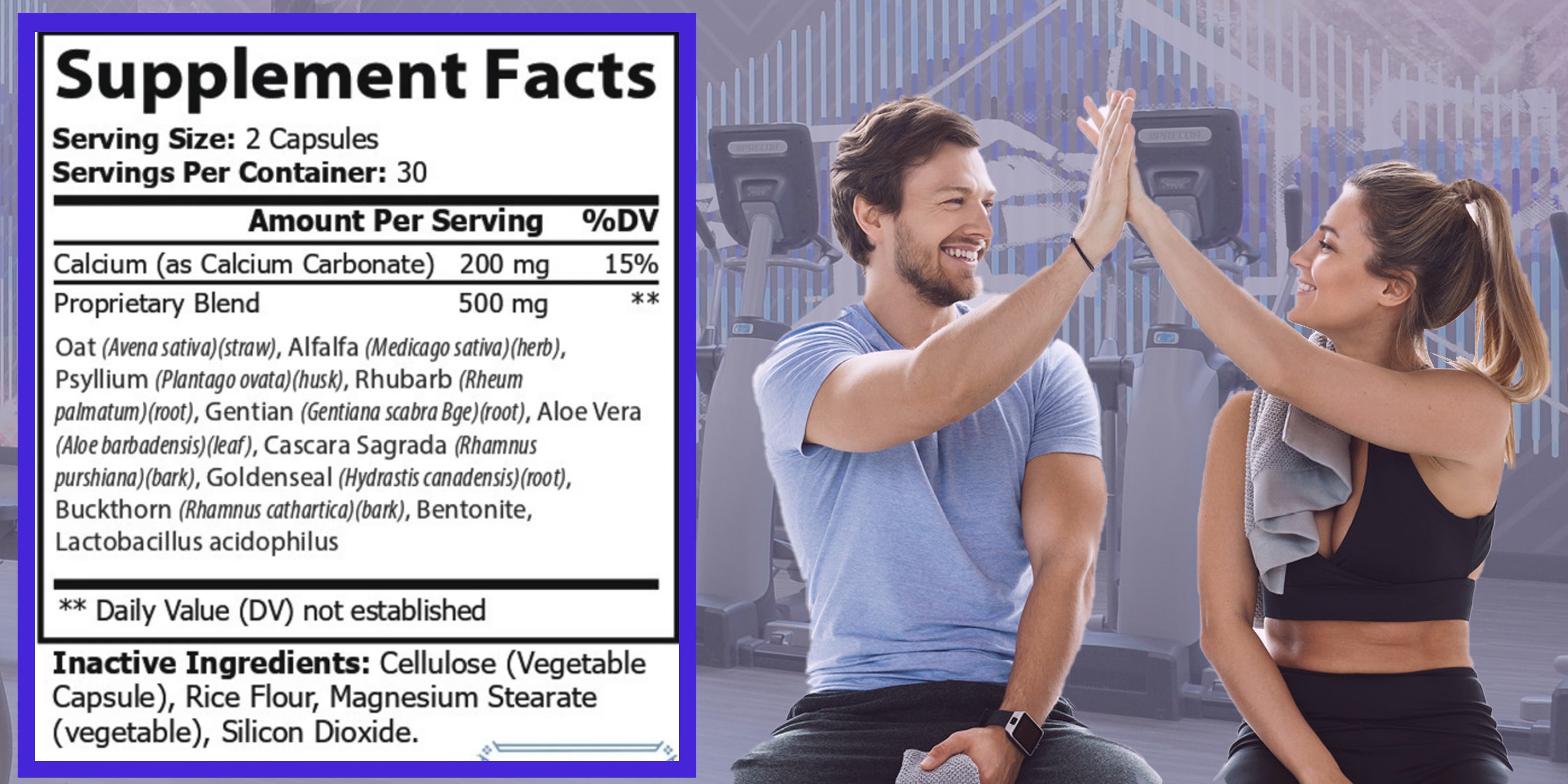 Supplement Facts - best toxin cleanse